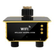 WiFi Ηλιακός Χρονοδιακόπτης Ποτίσματος με 2 Εξόδους
