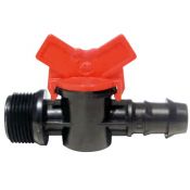 Valve, threaded to Indented, male 3/4 inches x 12mm