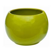 Caspeaux ceramic round green 7x10x9cm
