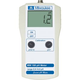 MEDIDOR DE PH PHMETRO MW100 PRO MILWAUKEE – GreenTech Instruments